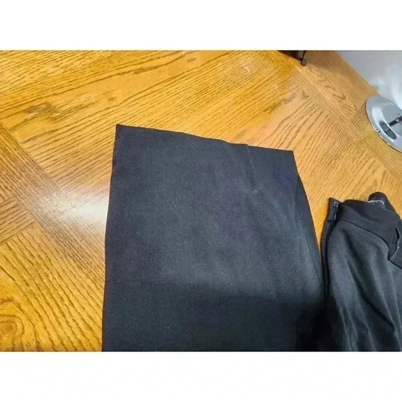 LIZ CLAIBORNE CAREER SOPHIE CLASSIC BLACK SIZE 16T, INSEAM 34.5" - Picture 7 of 7